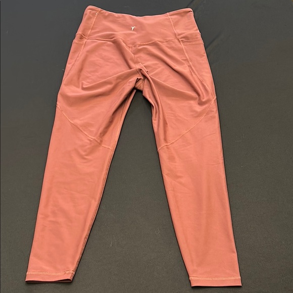 Old Navy Pink Leggings High Waist Stretchy - Picture 3 of 5